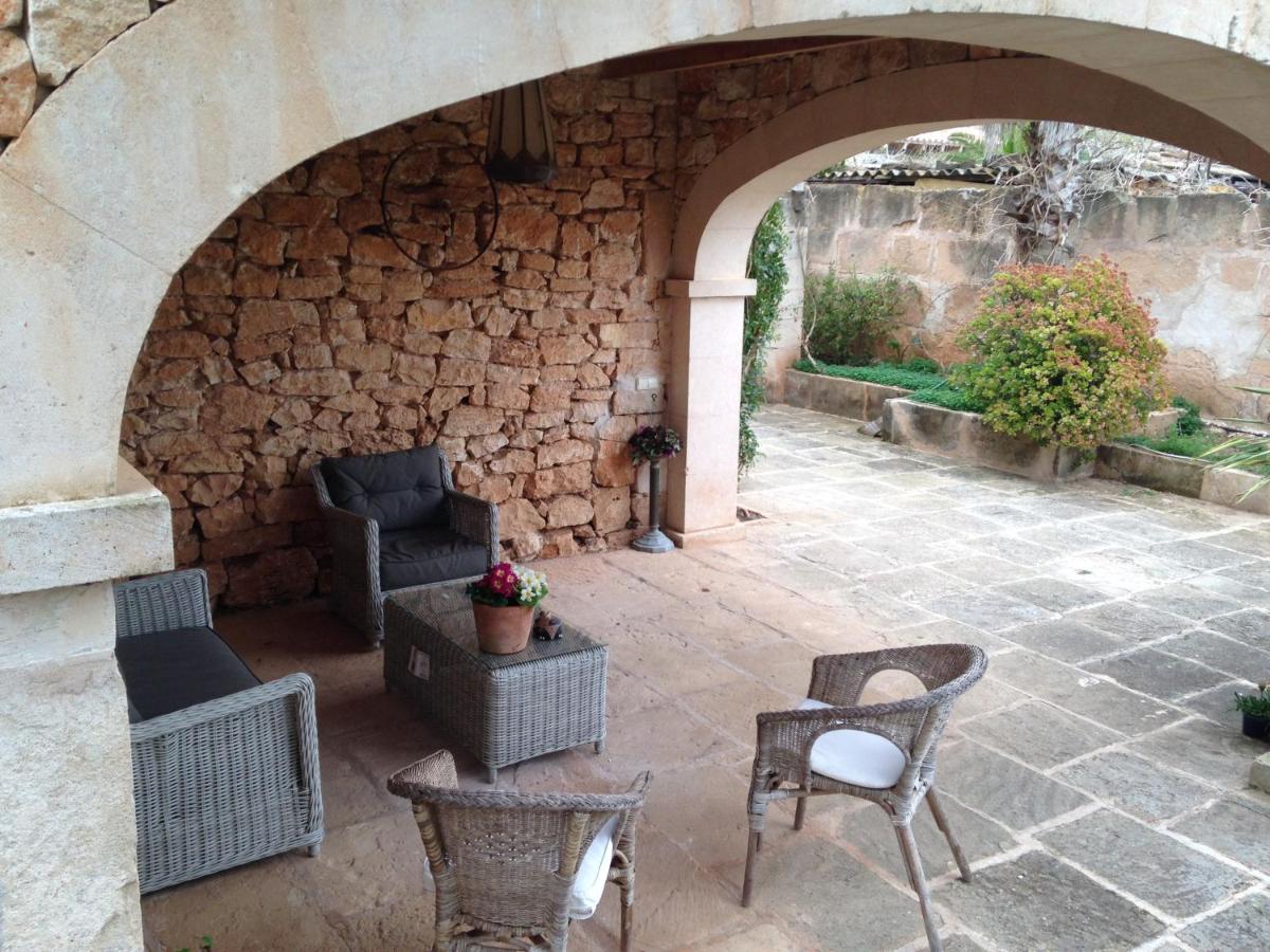 Lujosa Casa Mallorquina Restaurada Ses Salines  Esterno foto