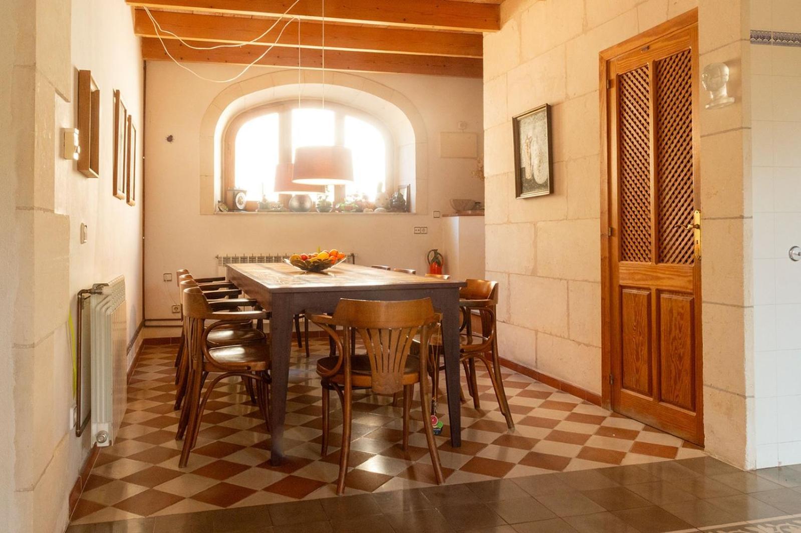 Lujosa Casa Mallorquina Restaurada Ses Salines  Esterno foto