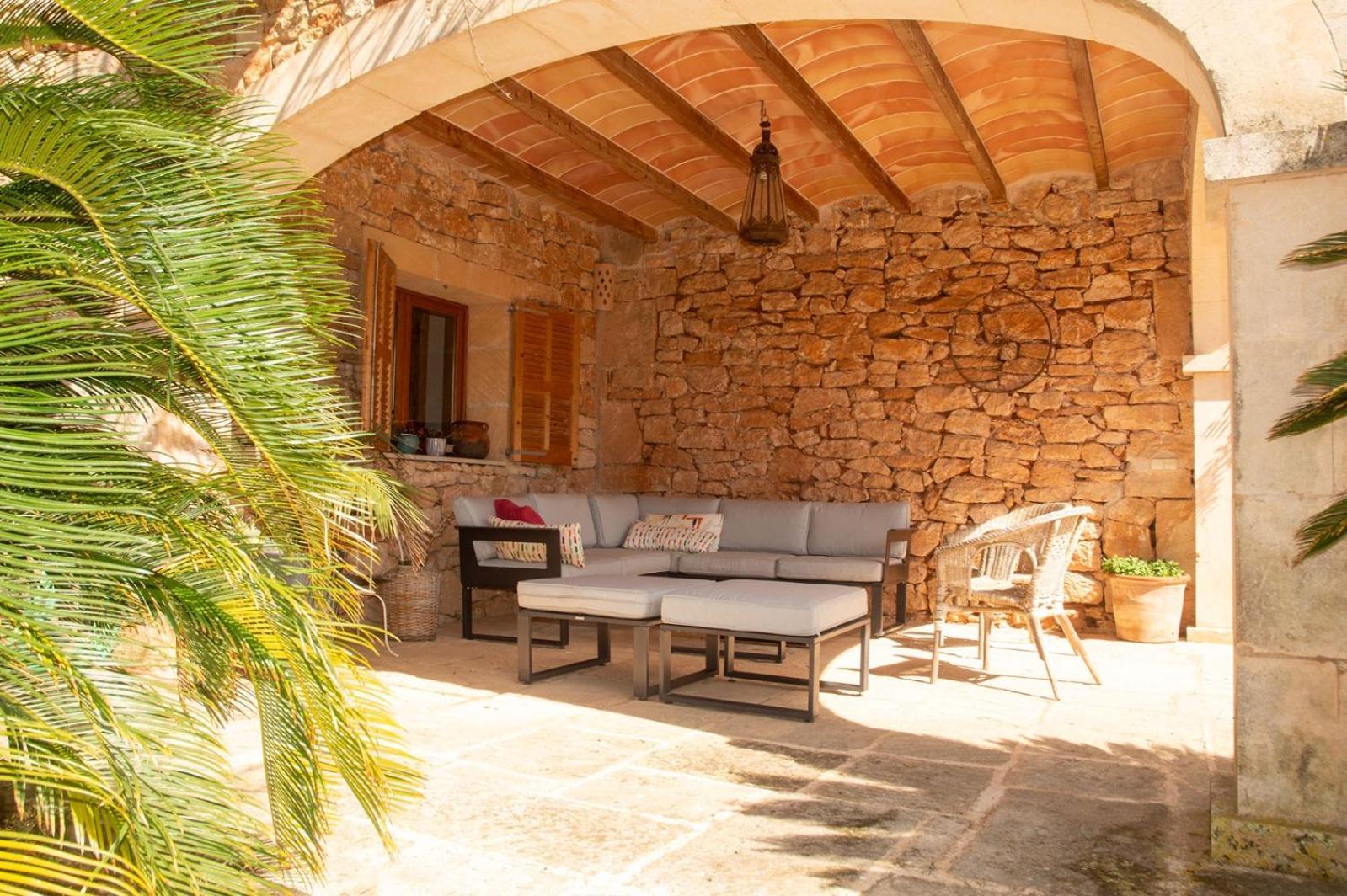 Lujosa Casa Mallorquina Restaurada Ses Salines  Esterno foto